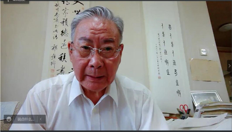 全國古籍整理出版規劃領(lǐng)導小組副組長(cháng)、全國高校古委會(huì )名譽(yù)主任、北京大學(xué)中國古文獻研究中心教授安平秋先生致辭.jpg